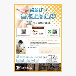 シャレーナ_ユウ ()さんの矯正歯科チラシデザインへの提案