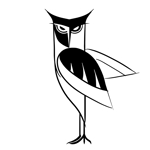 hana2222 (hanayurin)さんの会社名の「owl」フクロウのキャラクターデザインへの提案
