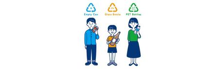 松野 幸 (kanete)さんのリサイクル業者のホームページへの掲載用イラストへの提案