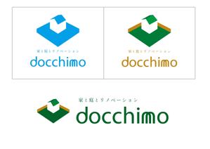 kat (katokayama)さんのリノベーションブランド「docchimo」のロゴへの提案