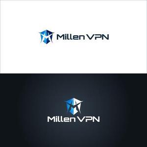 Zagato (Zagato)さんのVPNサービス「Millen VPN」のロゴ(通常＆アプリ用ロゴ2種)への提案