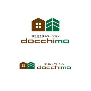 creative house GRAM (creative_house_GRAM)さんのリノベーションブランド「docchimo」のロゴへの提案