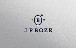 ALTAGRAPH (ALTAGRAPH)さんのスクールショップ男子学生服PB商品ロゴを将来イメージしている。店名ロゴ「J.P.Boze」をへの提案