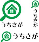 D-TREK (Kert_D)さんの不動産事業『うちさが』のロゴへの提案
