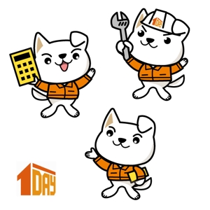 marukei (marukei)さんの犬のキャラクターデザインへの提案
