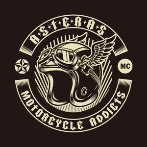 竜の方舟 (ronsunn)さんのバイクチーム「asteras」のロゴへの提案