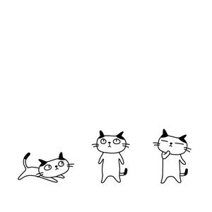 noraya_jr (noraya_jr)さんの猫のイラスト3種類 募集への提案