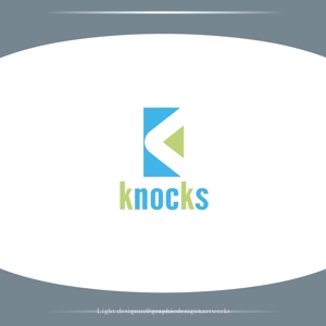 XL@グラフィック (ldz530607)さんの企業ロゴ「株式会社ノックス」のロゴへの提案