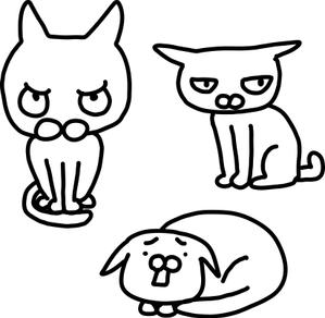 nougo (noguo3)さんの猫のイラスト3種類 募集への提案