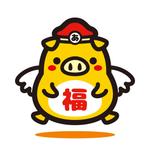 yellow_frog (yellow_frog)さんのとんかつ店こだわりとんかつあぢまの豚のキャラクター　丸い可愛いイメージ　　招き豚　とん福への提案