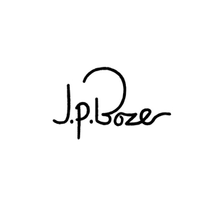 耶耶 (yuki_tk_s)さんのスクールショップ男子学生服PB商品ロゴを将来イメージしている。店名ロゴ「J.P.Boze」をへの提案