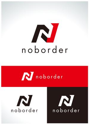 RYUNOHIGE (yamamoto19761029)さんのスタートアップ企業「Noborder」の自社コーポレートロゴ作成への提案