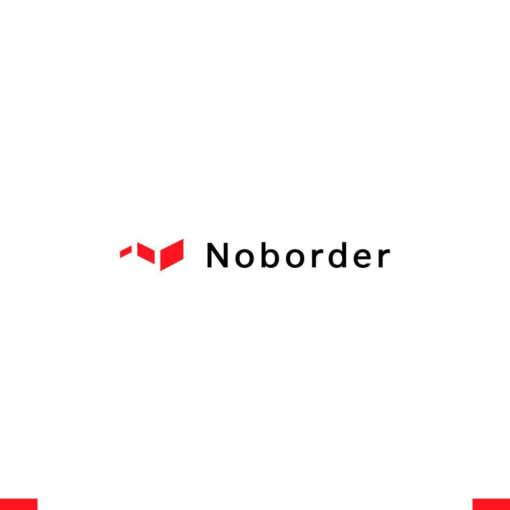 スタートアップ企業「Noborder」の自社コーポレートロゴ作成