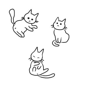 tadotado (tadotado)さんの猫のイラスト3種類 募集への提案