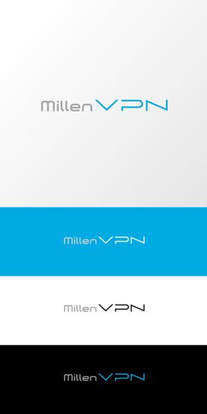 Nyankichi.com (Nyankichi_com)さんのVPNサービス「Millen VPN」のロゴ(通常＆アプリ用ロゴ2種)への提案