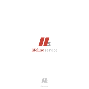 kdkt (kdkt)さんのコーポレーサイト　「ライフラインサービス」のシンボルロゴマークへの提案