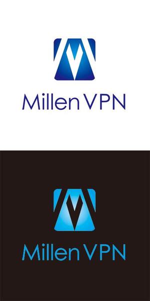 HIROKIX (HEROX)さんのVPNサービス「Millen VPN」のロゴ(通常＆アプリ用ロゴ2種)への提案