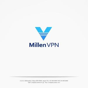 H-Design (yahhidy)さんのVPNサービス「Millen VPN」のロゴ(通常＆アプリ用ロゴ2種)への提案
