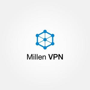 tanaka10 (tanaka10)さんのVPNサービス「Millen VPN」のロゴ(通常＆アプリ用ロゴ2種)への提案