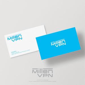 y2design (yamana_design)さんのVPNサービス「Millen VPN」のロゴ(通常＆アプリ用ロゴ2種)への提案