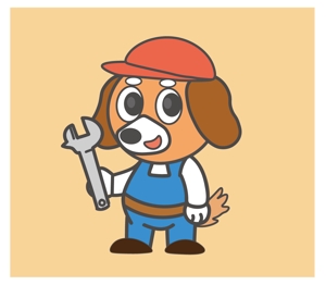 堀ノ ()さんの犬のキャラクターデザインへの提案