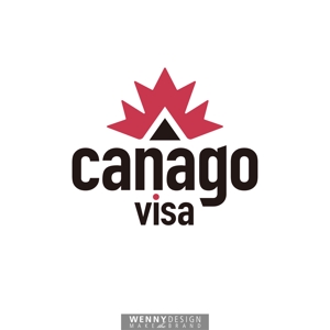 WENNYDESIGN (WENNYDESIGN_TATSUYA)さんのシンプルなロゴが得意な方：「Canago-Visa」の「ピクチャーロゴ」「抽象ロゴ」募集 への提案