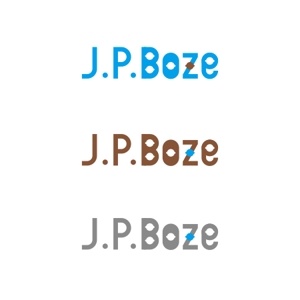 biton (t8o3b1i)さんのスクールショップ男子学生服PB商品ロゴを将来イメージしている。店名ロゴ「J.P.Boze」をへの提案