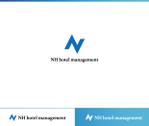 動画サムネ職人 (web-pro100)さんの人材紹介　ホテル運営受託事業 の「NH hotel management」のロゴへの提案