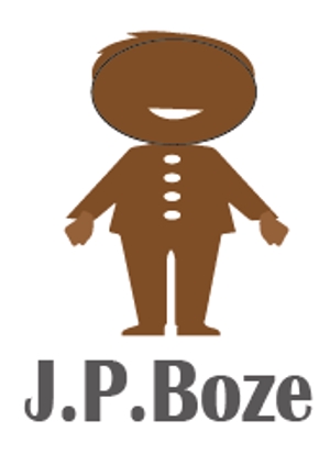 creative1 (AkihikoMiyamoto)さんのスクールショップ男子学生服PB商品ロゴを将来イメージしている。店名ロゴ「J.P.Boze」をへの提案