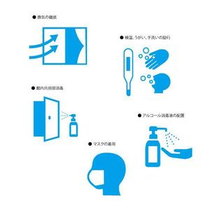 marukei (marukei)さんのコロナ対策説明用 ピクトグラム風のイラスト（全国の観光施設に無償提供！）への提案