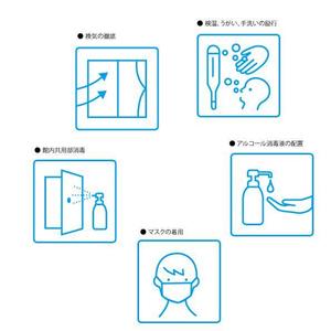 marukei (marukei)さんのコロナ対策説明用 ピクトグラム風のイラスト（全国の観光施設に無償提供！）への提案
