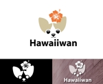 IandO (zen634)さんのWebサイト犬服　「HawaiiWan」のロゴ　Webサイトの看板への提案