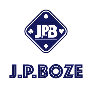 waami01 (waami01)さんのスクールショップ男子学生服PB商品ロゴを将来イメージしている。店名ロゴ「J.P.Boze」をへの提案