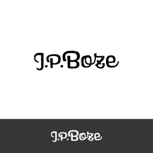 Jimco graphics (Jimco)さんのスクールショップ男子学生服PB商品ロゴを将来イメージしている。店名ロゴ「J.P.Boze」をへの提案