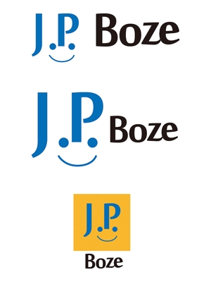 田中　威 (dd51)さんのスクールショップ男子学生服PB商品ロゴを将来イメージしている。店名ロゴ「J.P.Boze」をへの提案