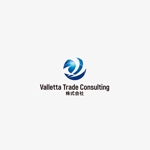 odo design (pekoodo)さんのインターネット通販コンサル会社「Valletta Trade Consulting株式会社」のロゴへの提案
