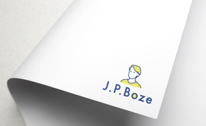 YUKI (yuki_uchiyamaynet)さんのスクールショップ男子学生服PB商品ロゴを将来イメージしている。店名ロゴ「J.P.Boze」をへの提案