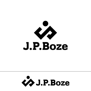 STUDIO ROGUE (maruo_marui)さんのスクールショップ男子学生服PB商品ロゴを将来イメージしている。店名ロゴ「J.P.Boze」をへの提案