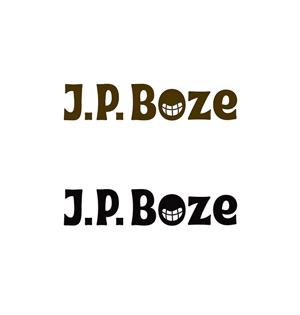 thorsen69さんのスクールショップ男子学生服PB商品ロゴを将来イメージしている。店名ロゴ「J.P.Boze」をへの提案