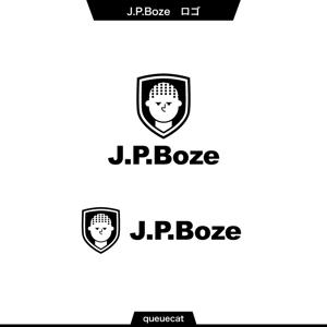 queuecat (queuecat)さんのスクールショップ男子学生服PB商品ロゴを将来イメージしている。店名ロゴ「J.P.Boze」をへの提案