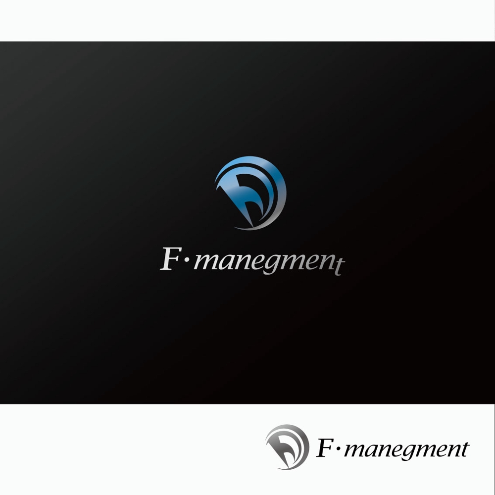 不動産・金融コンサル業「f・management（エフ・マネージメント）」の企業ロゴ