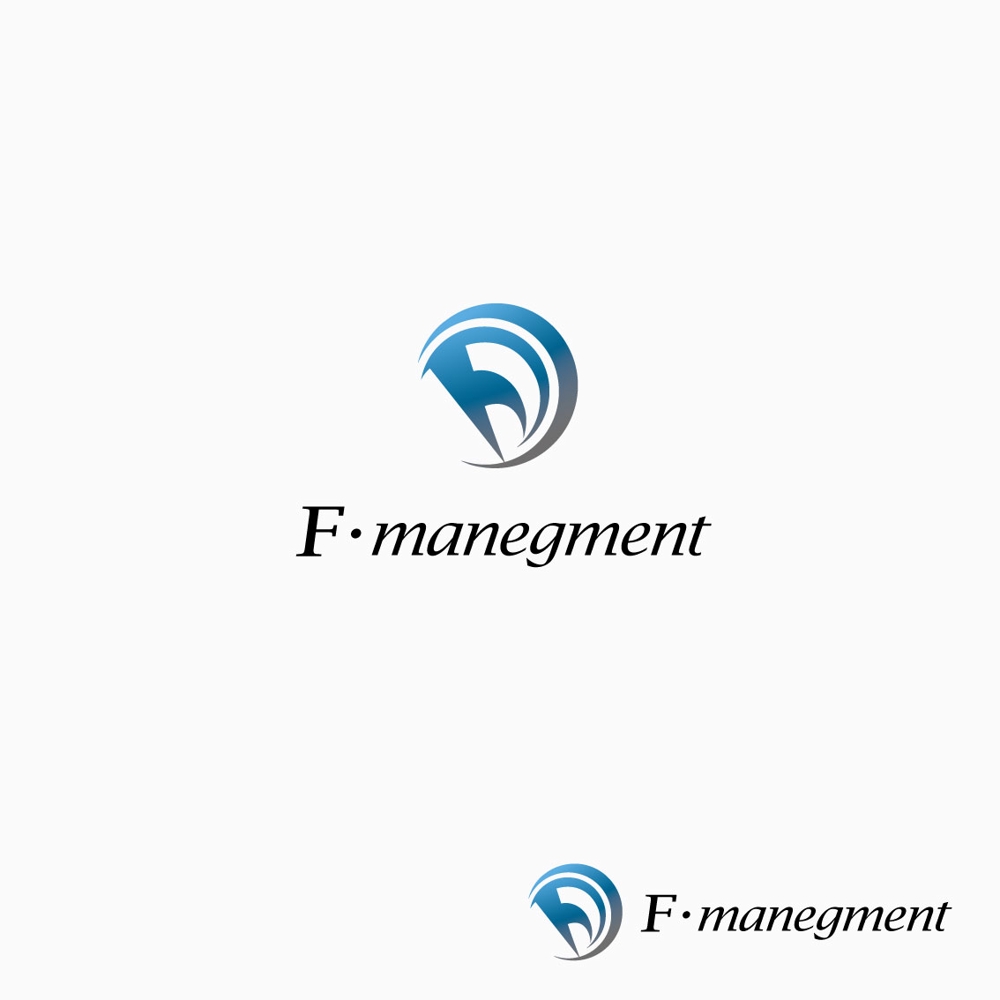 不動産・金融コンサル業「f・management（エフ・マネージメント）」の企業ロゴ