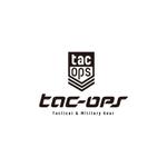 graph (graph70)さんのタクティカルギア、ミリタリーギアショップサイト「tac-ops」のロゴへの提案