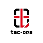 358eiki (tanaka_358_eiki)さんのタクティカルギア、ミリタリーギアショップサイト「tac-ops」のロゴへの提案