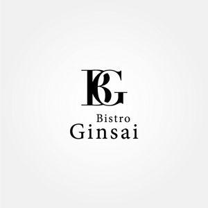 tanaka10 (tanaka10)さんのレストラン　「Bistro Ginsai」のロゴ作成の依頼への提案