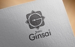 onesize fit’s all (onesizefitsall)さんのレストラン　「Bistro Ginsai」のロゴ作成の依頼への提案