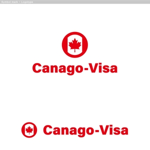 cambelworks (cambelworks)さんのシンプルなロゴが得意な方：「Canago-Visa」の「ピクチャーロゴ」「抽象ロゴ」募集 への提案
