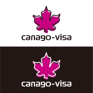 kurosimasimaさんのシンプルなロゴが得意な方：「Canago-Visa」の「ピクチャーロゴ」「抽象ロゴ」募集 への提案
