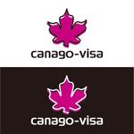 kurosimasimaさんのシンプルなロゴが得意な方：「Canago-Visa」の「ピクチャーロゴ」「抽象ロゴ」募集 への提案