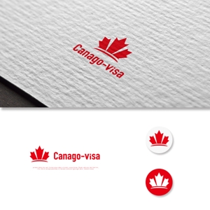 conii.Design (conii88)さんのシンプルなロゴが得意な方：「Canago-Visa」の「ピクチャーロゴ」「抽象ロゴ」募集 への提案